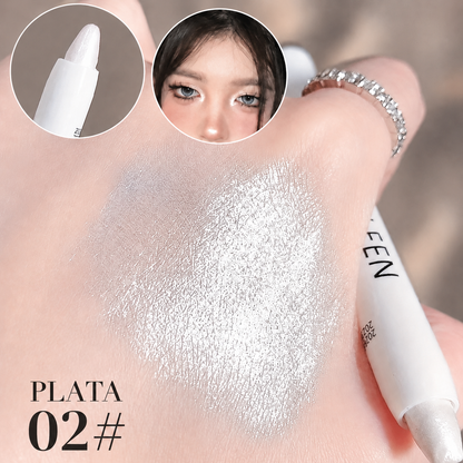 Lápiz Iluminador Blanco Brillante para Ojos Radiantes
