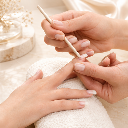 Palos de Naranjo para Manicura y Pedicura