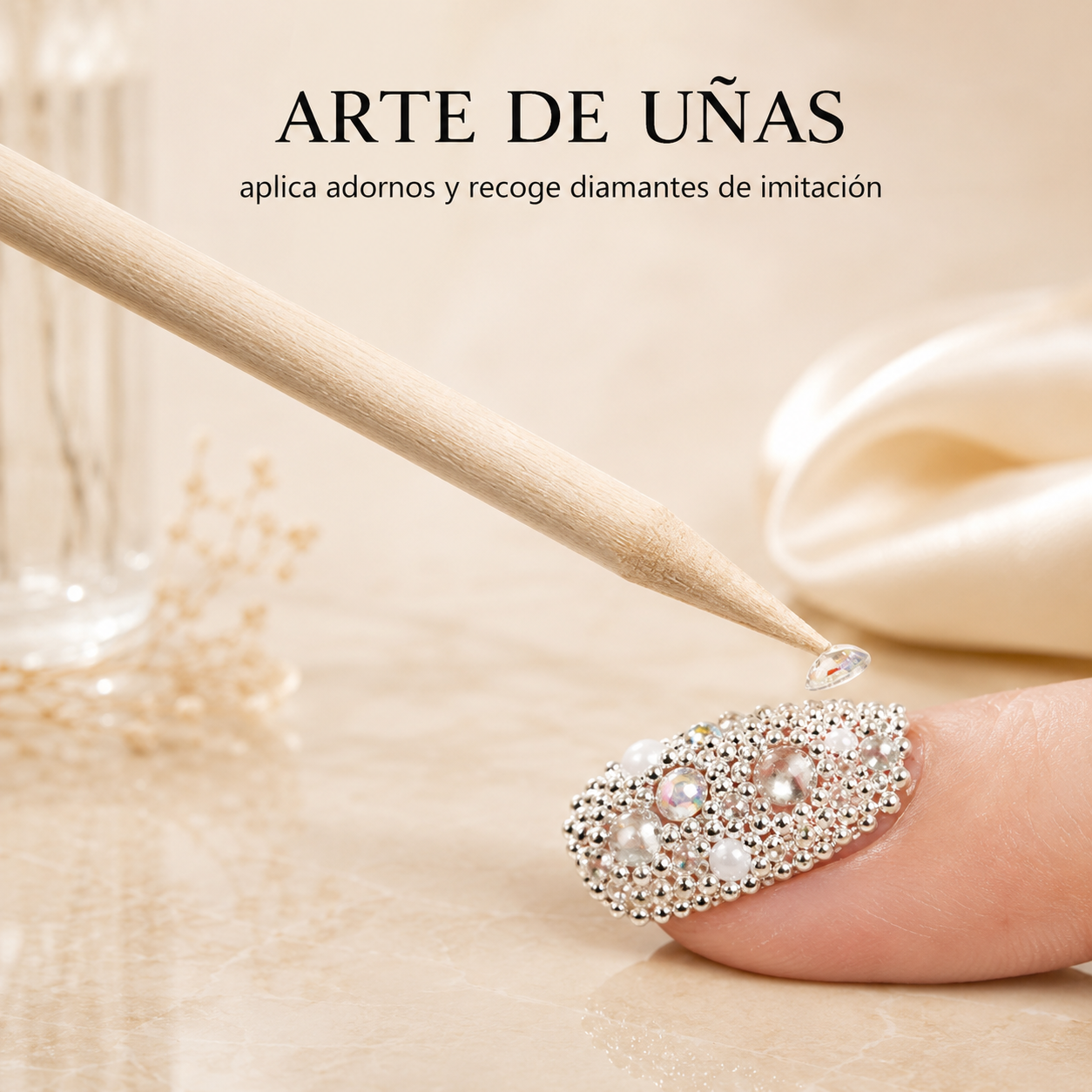 Palos de Naranjo para Manicura y Pedicura