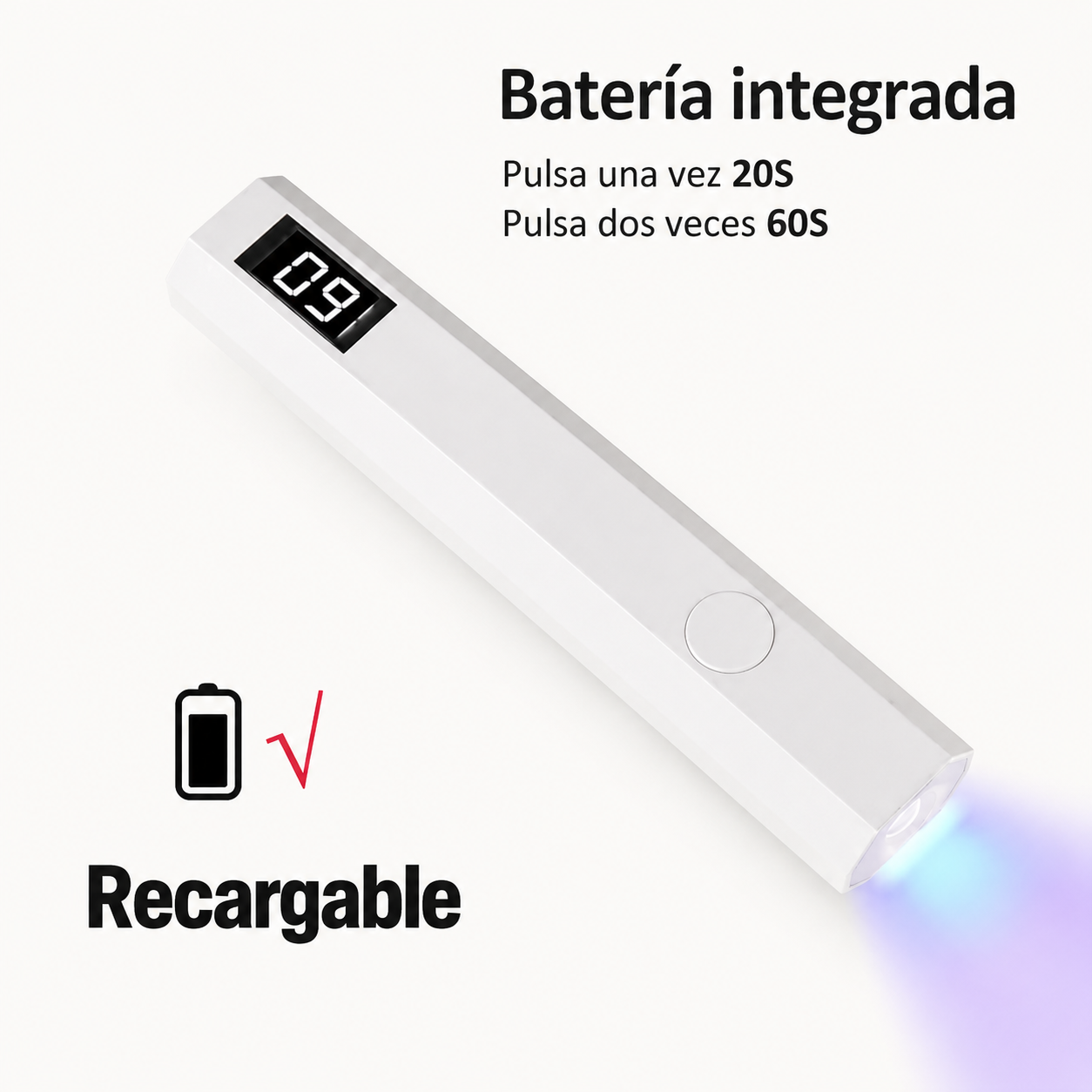 Blanco Pantalla LCD