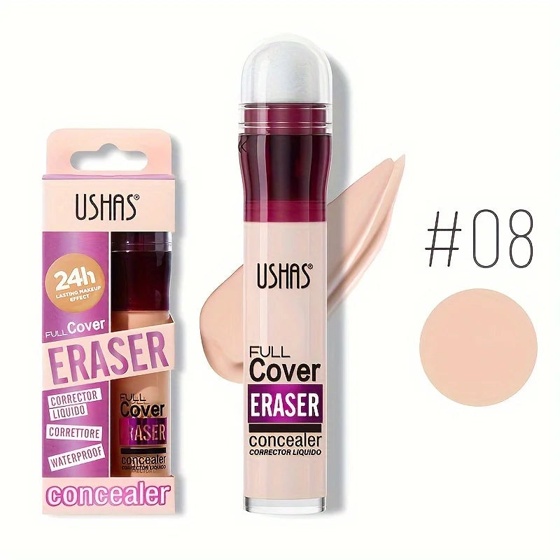 Corrector Líquido de Alta Cobertura para Ojeras e Imperfecciones